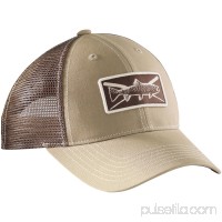Flying Fisherman Trout Trucker Hat, Khaki/Chocolate   551069709